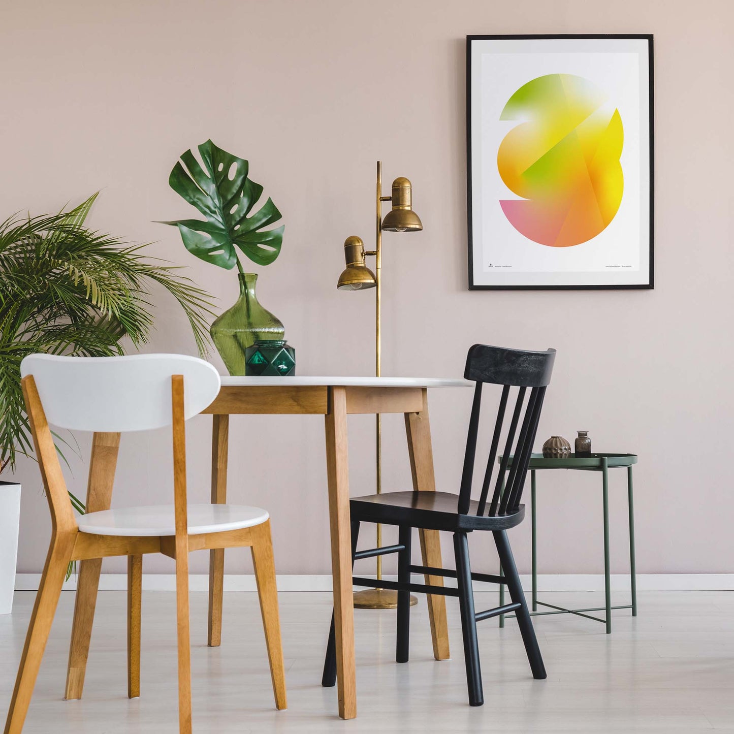 Gradient Three Poster