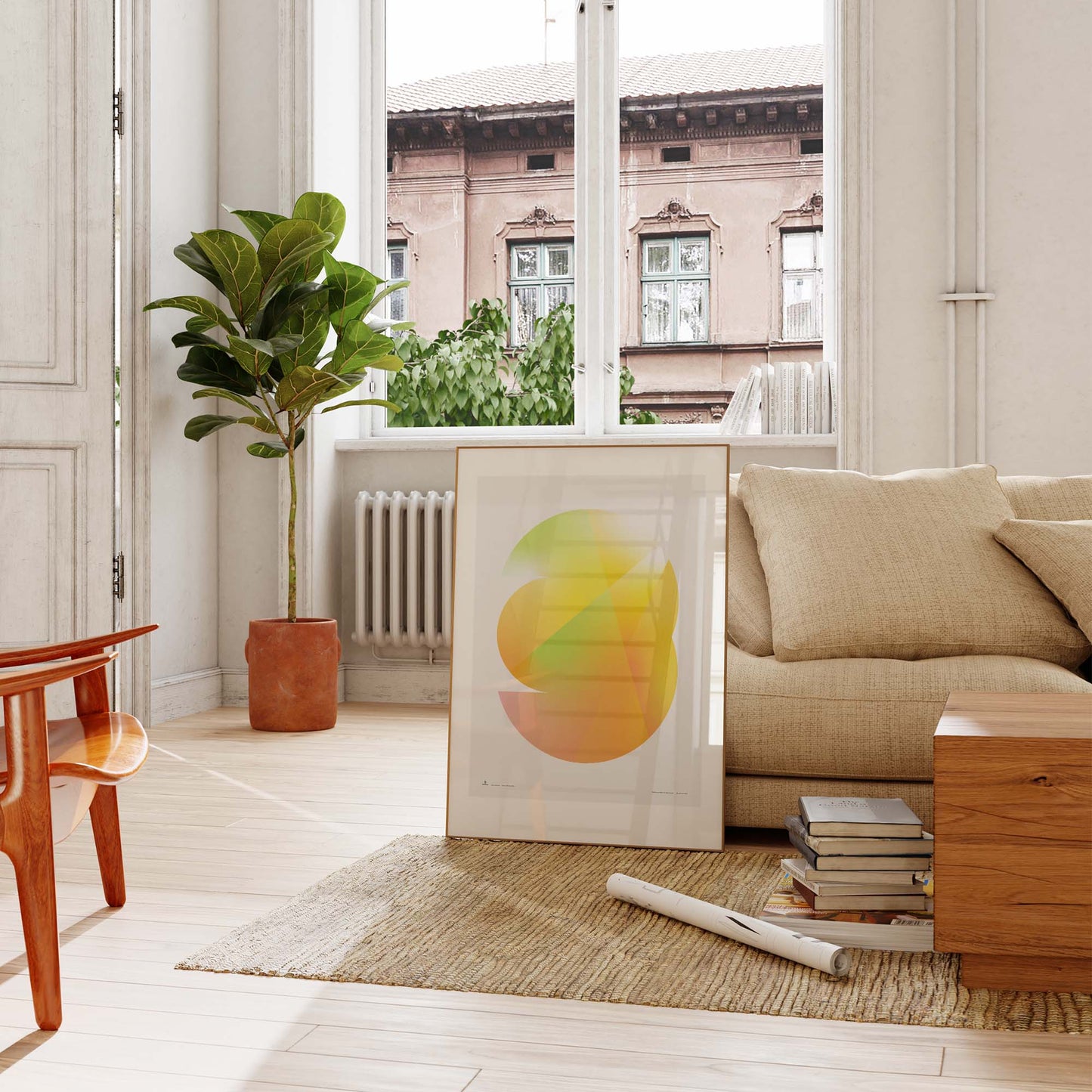 Gradient Three Poster