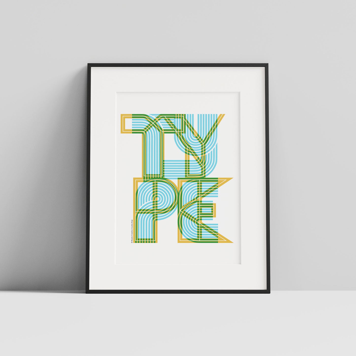 Double Type Small Print