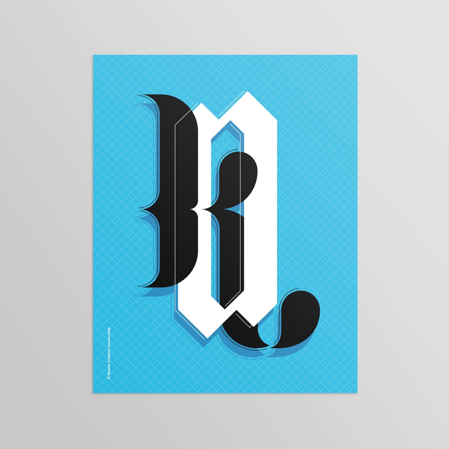 Blackletter Duo Small Print