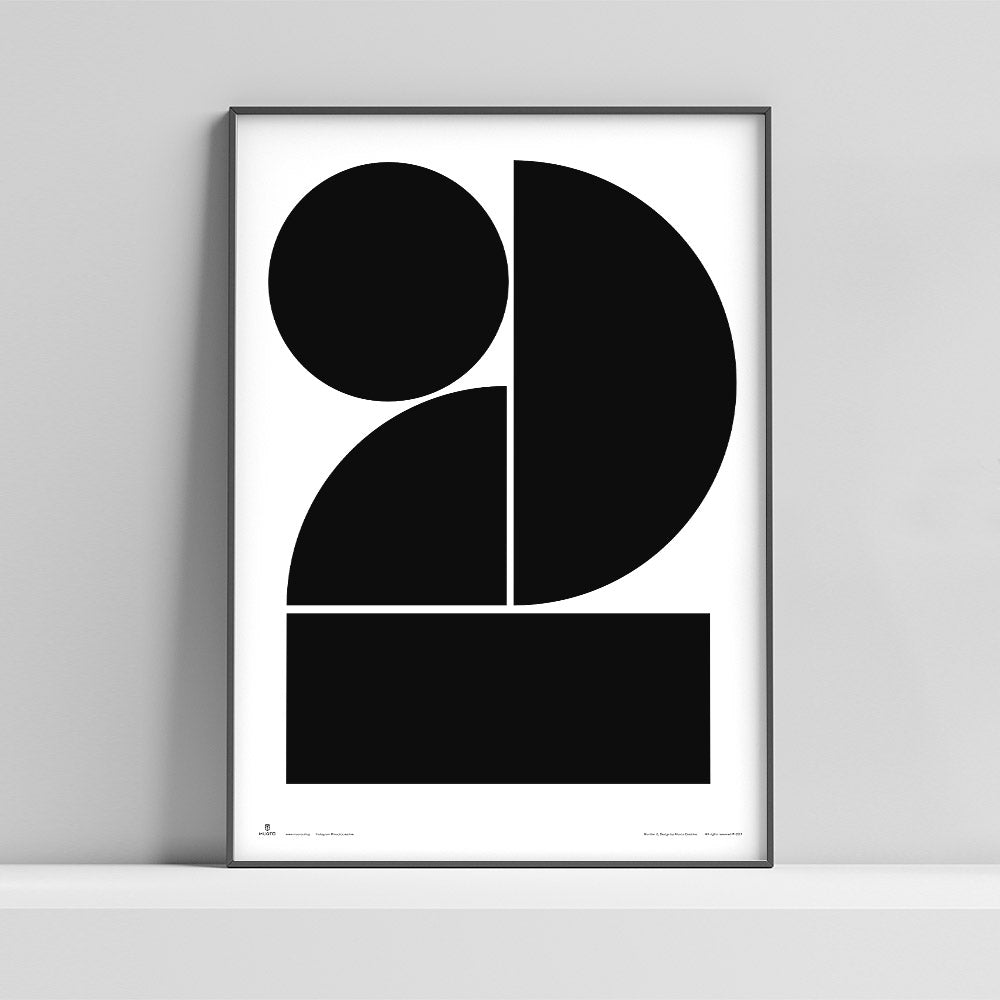 Number 2 Poster