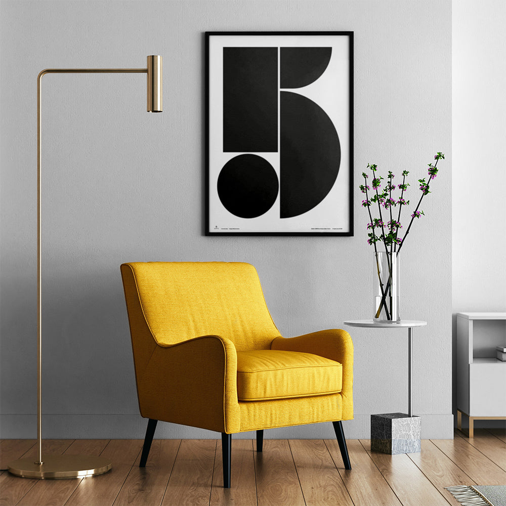 Number 5 Poster