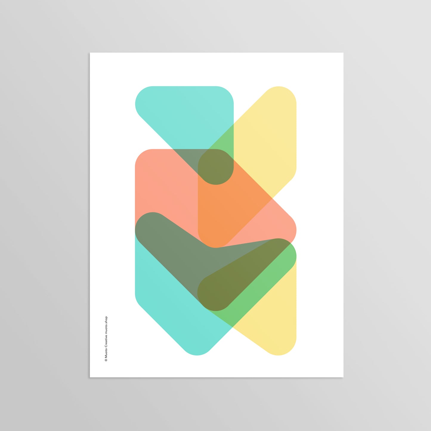 Composition of Colors Small Print