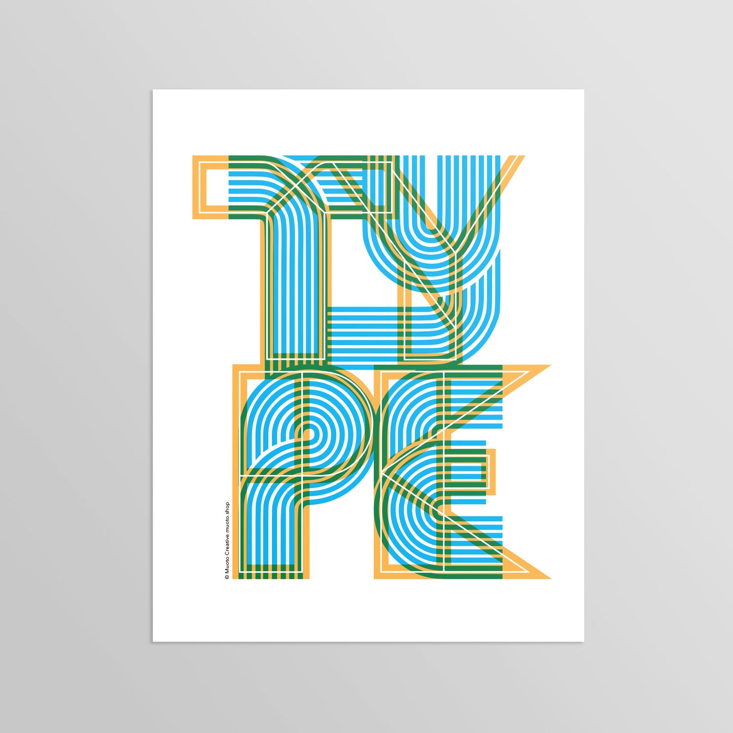 Double Type Small Print
