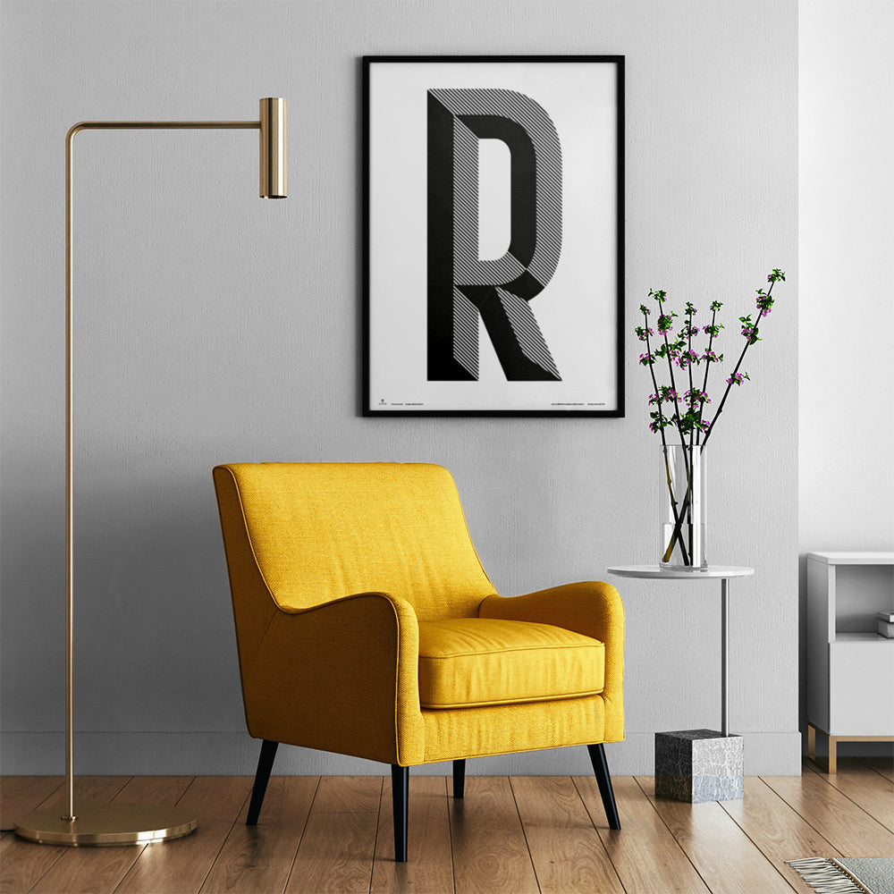 Letter R Poster