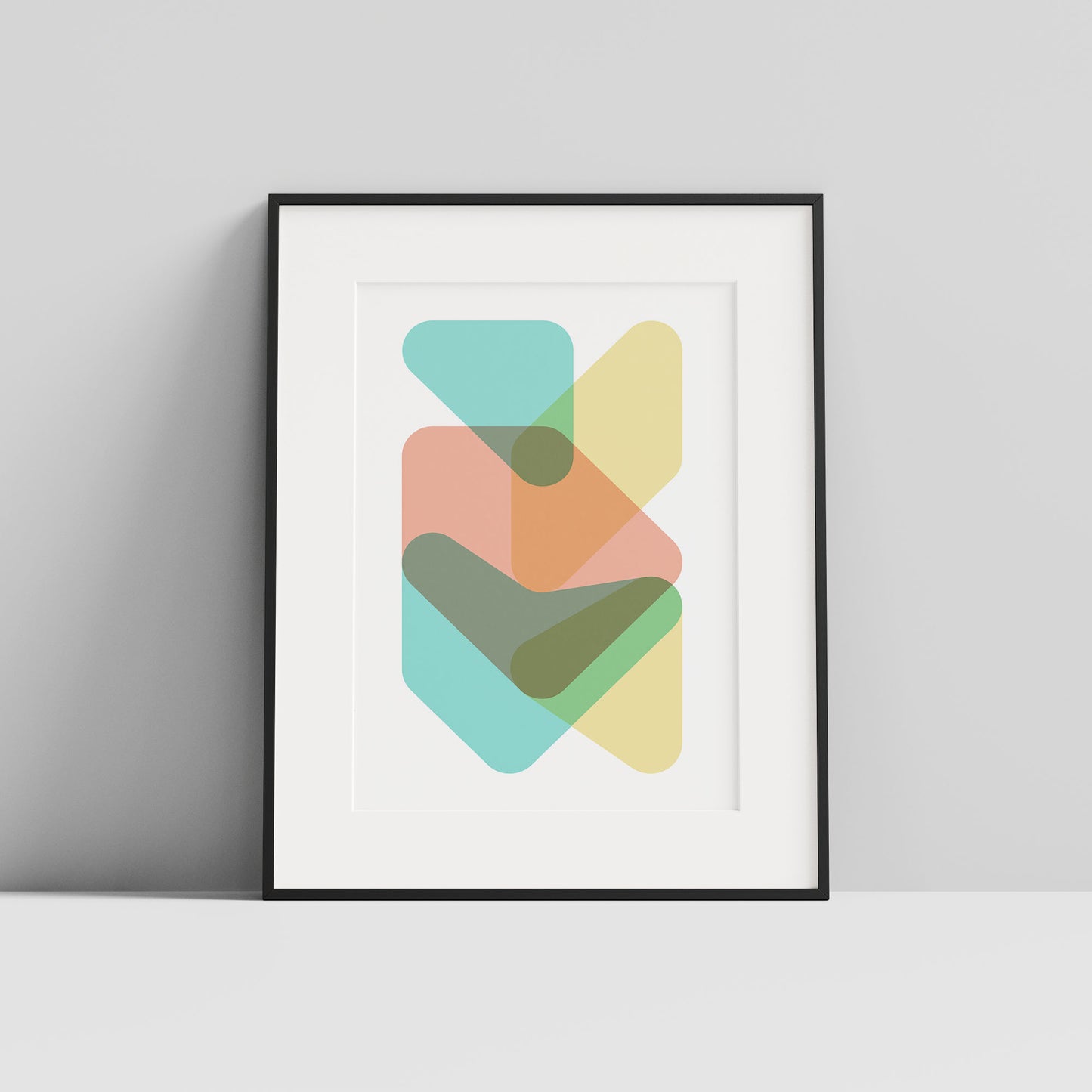 Composition of Colors Small Print