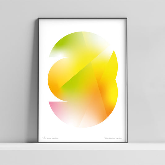 Gradient Three Poster