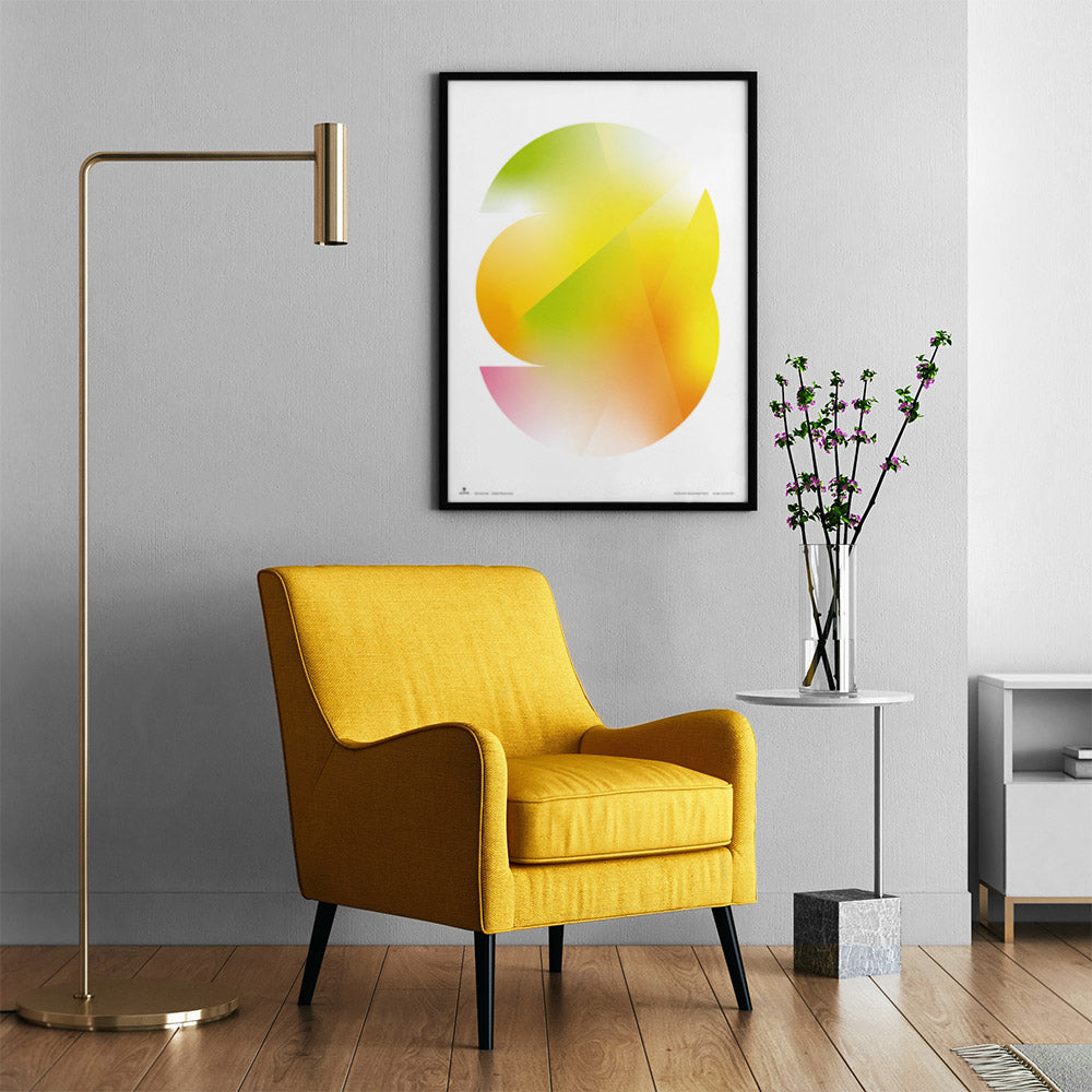 Gradient Three Poster