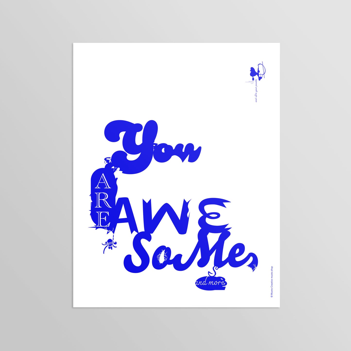 You Are Awesome Small Print